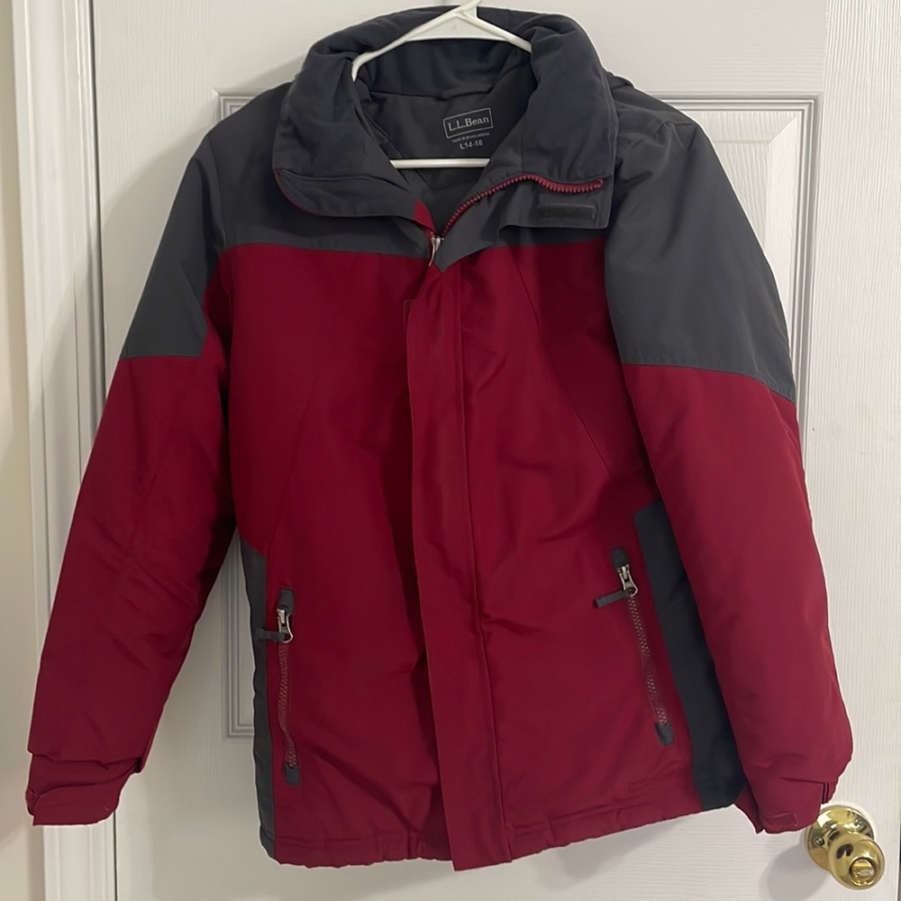 LL Bean boys size 14/16 winter jacket